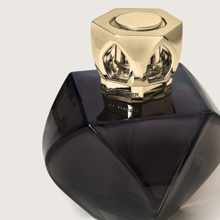 Coffret Lampe Eternity Noire, fragrance 'lady flower'