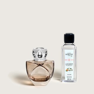 Coffret Lampe Eternity Beige, fragrance 'lady flower'