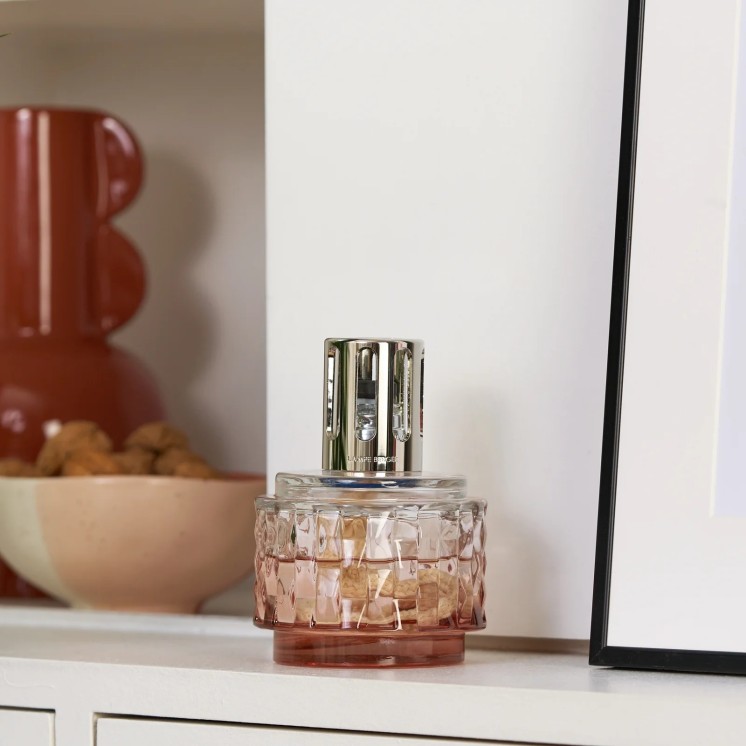 Lampe Variation Rose Ambrée