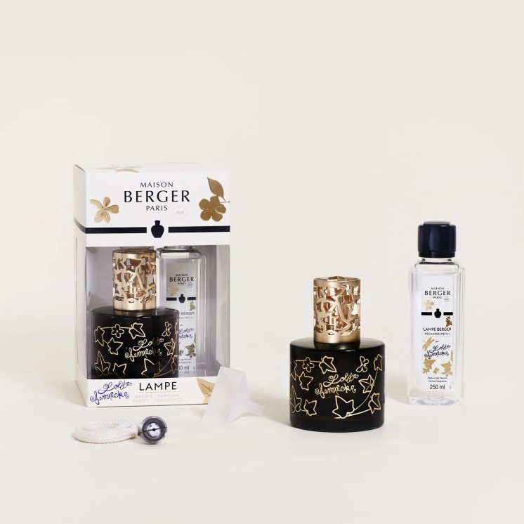Coffret lampe Berger Pure Lolita Lempicka Noire